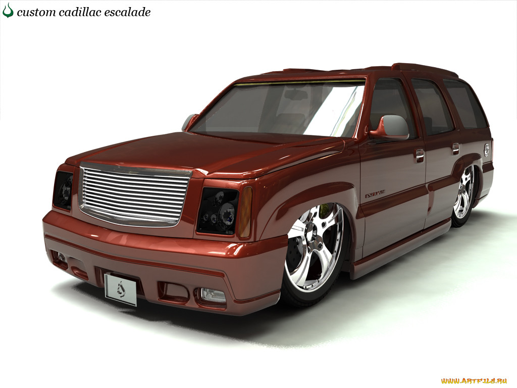 cadillac, escalade, 3d, 